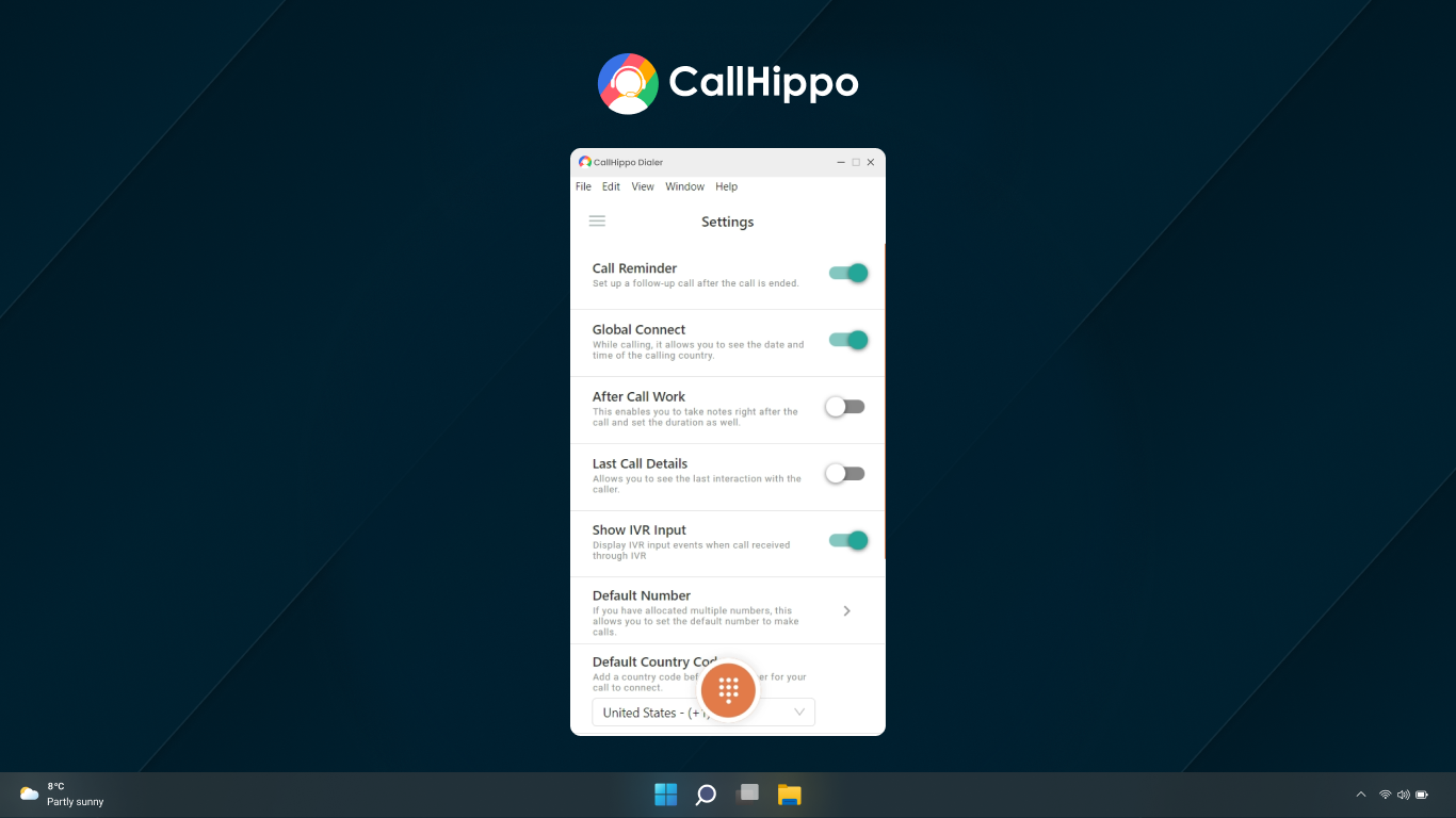 CallHippo screenshot