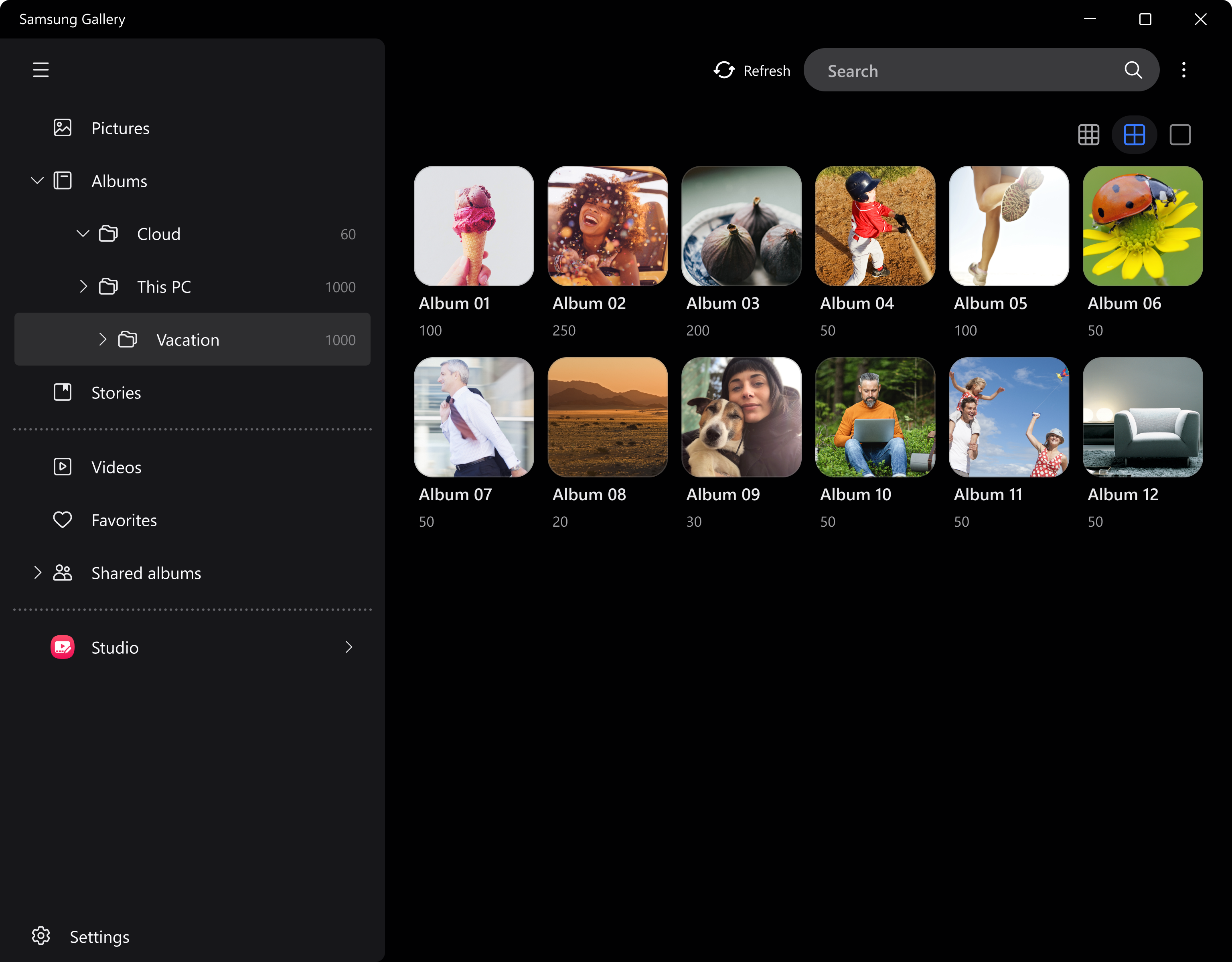 Samsung Gallery screenshot