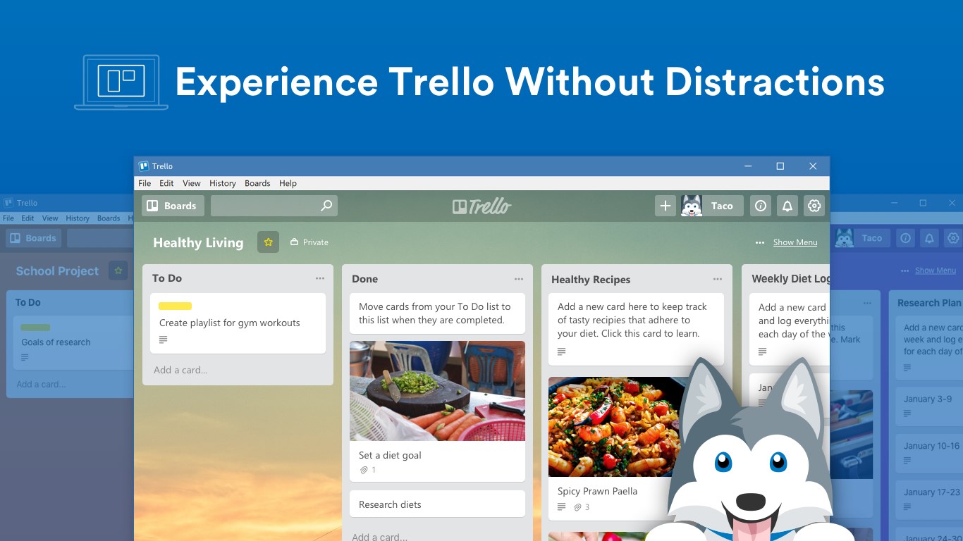 Trello screenshot