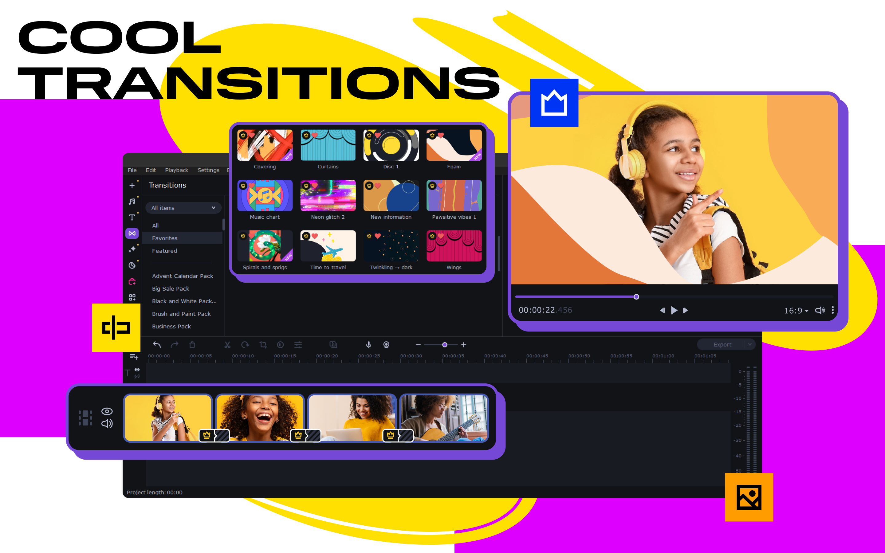 Movavi Slideshow Maker screenshot