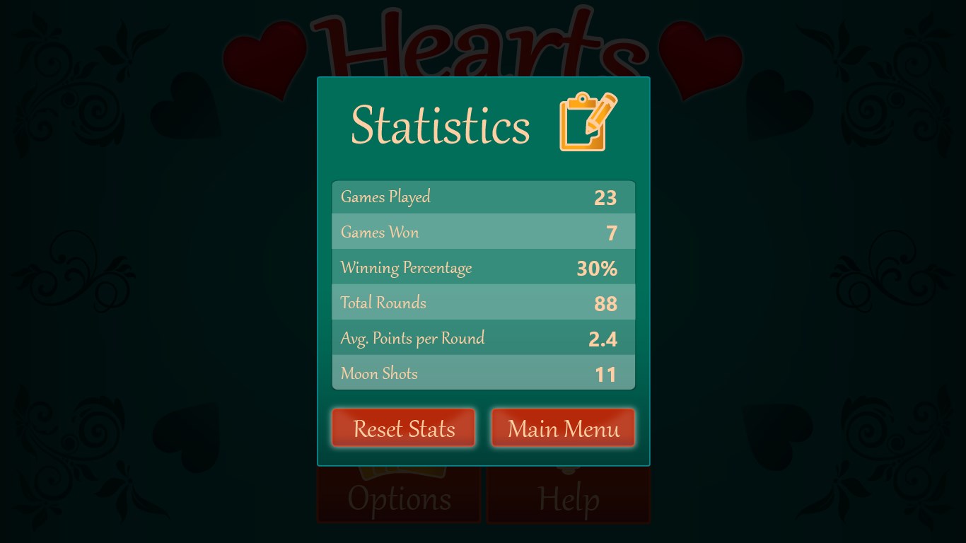 Hearts Deluxe screenshot
