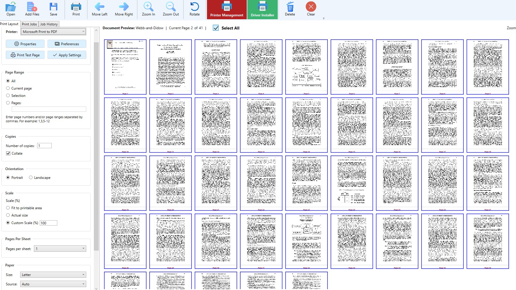 Smart Printer & Drivers screenshot