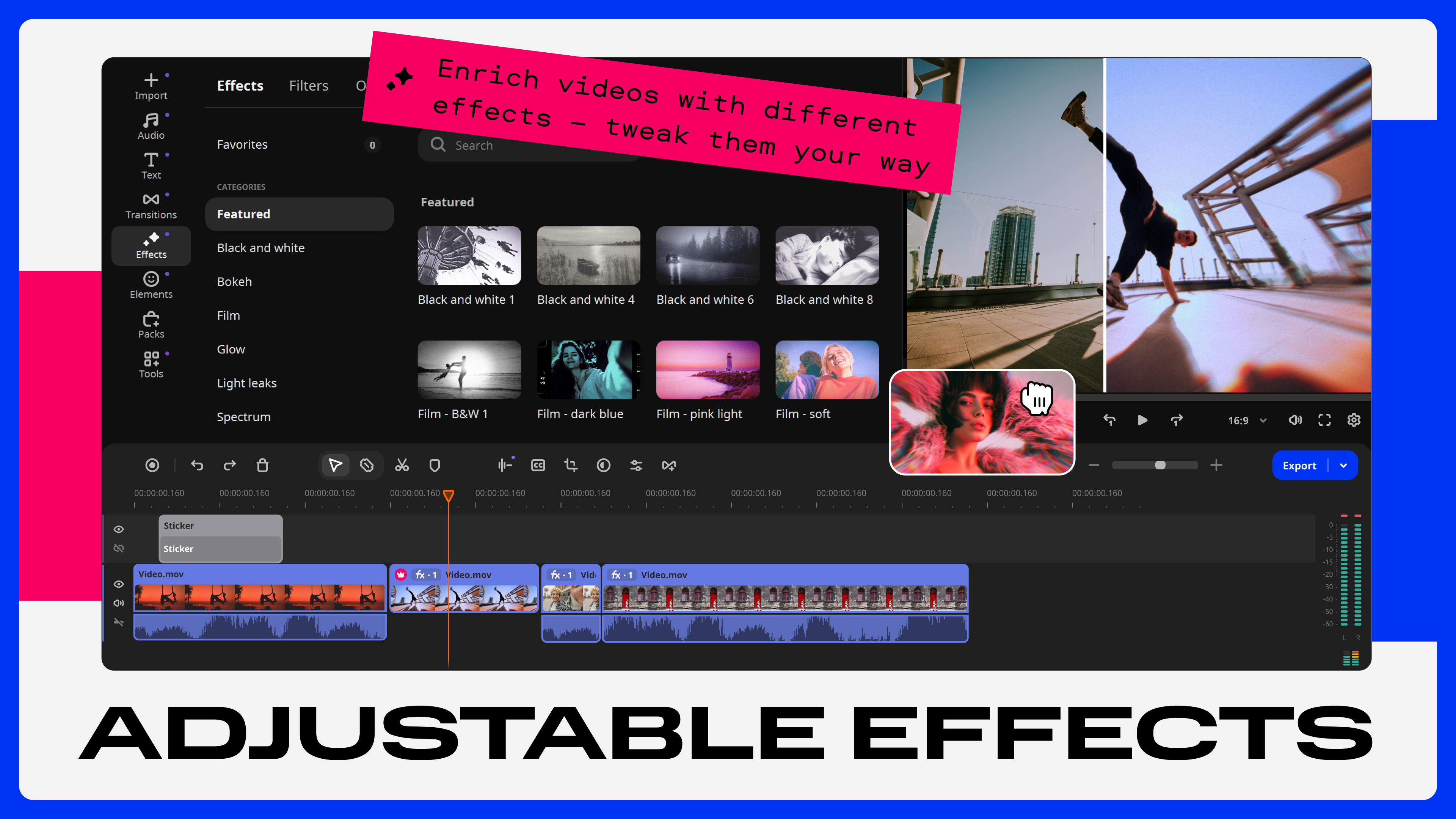 Movavi Video Editor - Movie Maker screenshot
