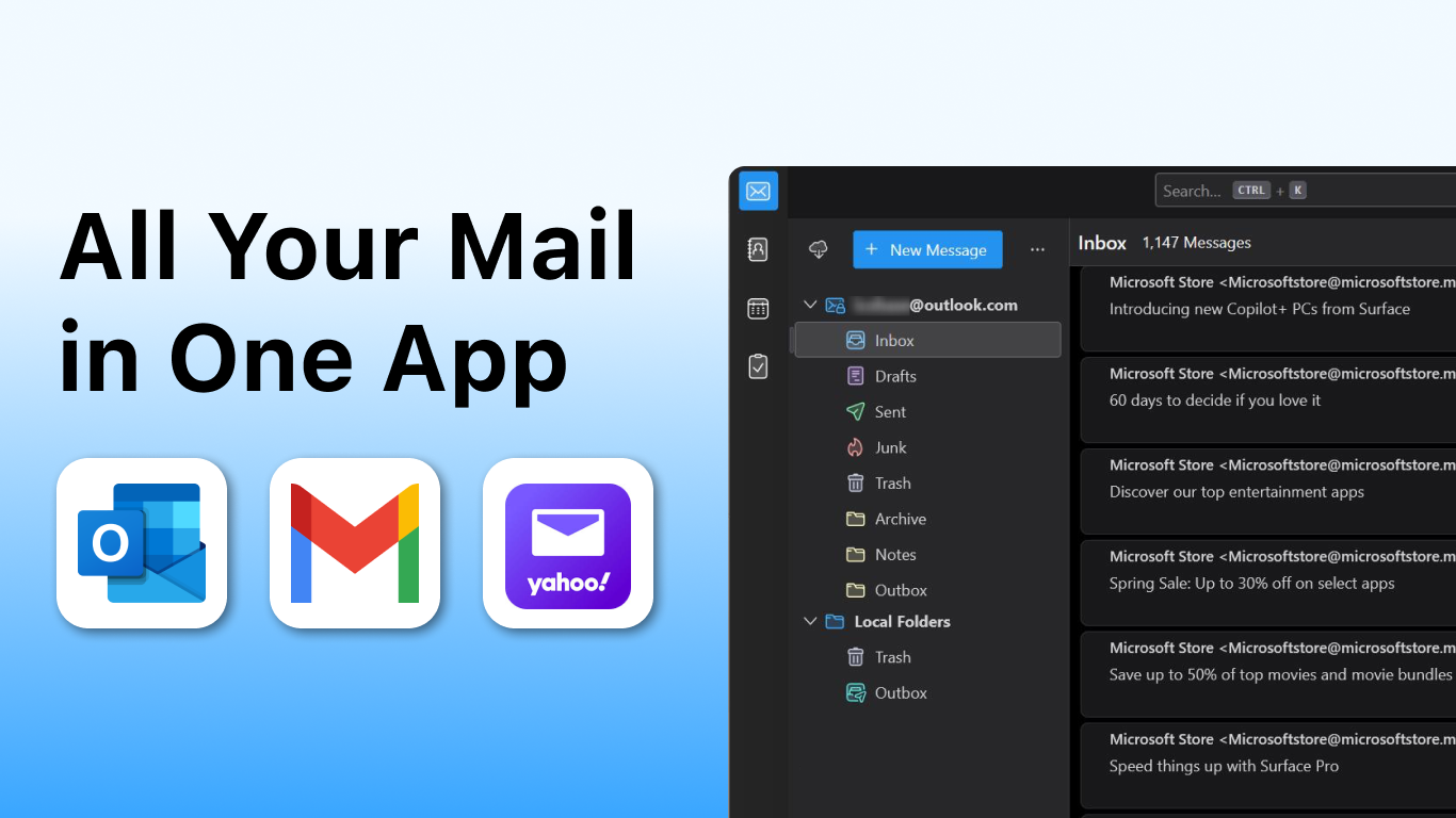 Mail Apps screenshot