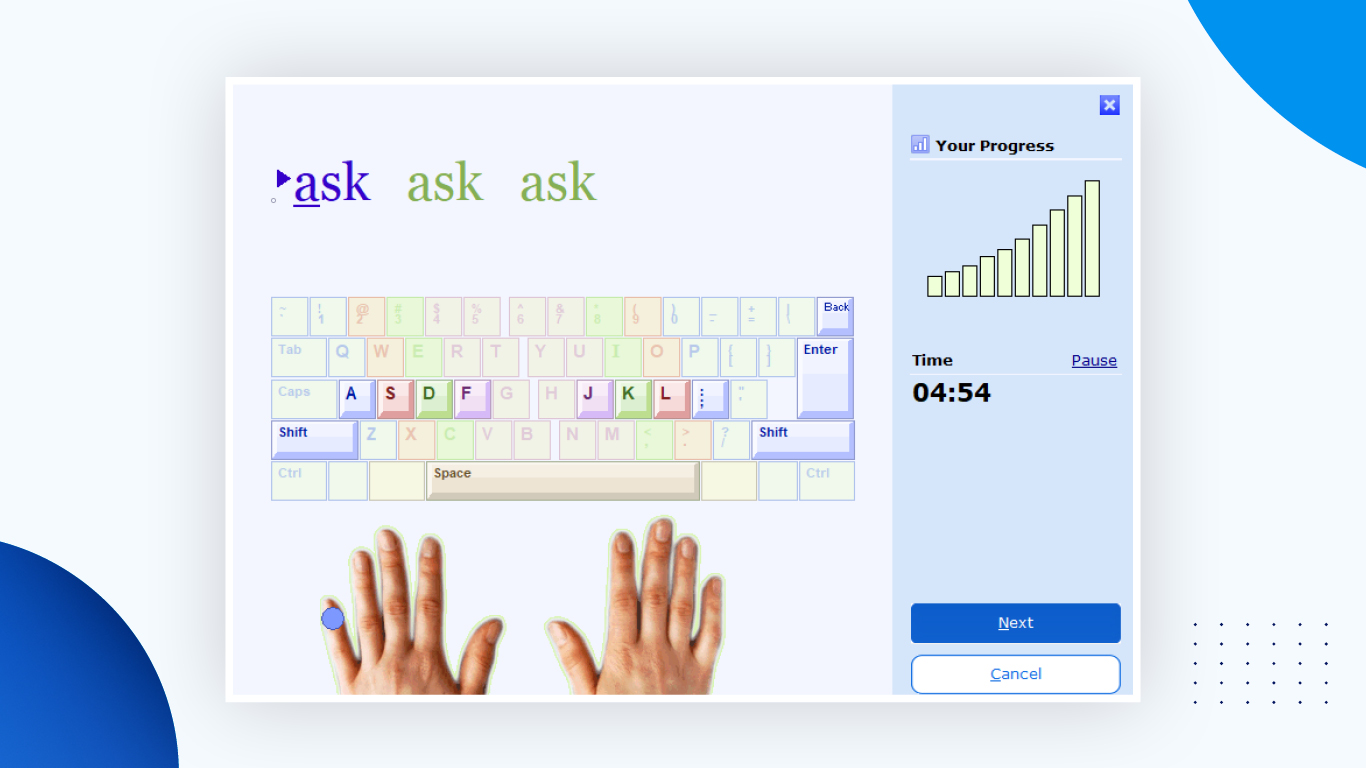 TypingMagic 12 screenshot
