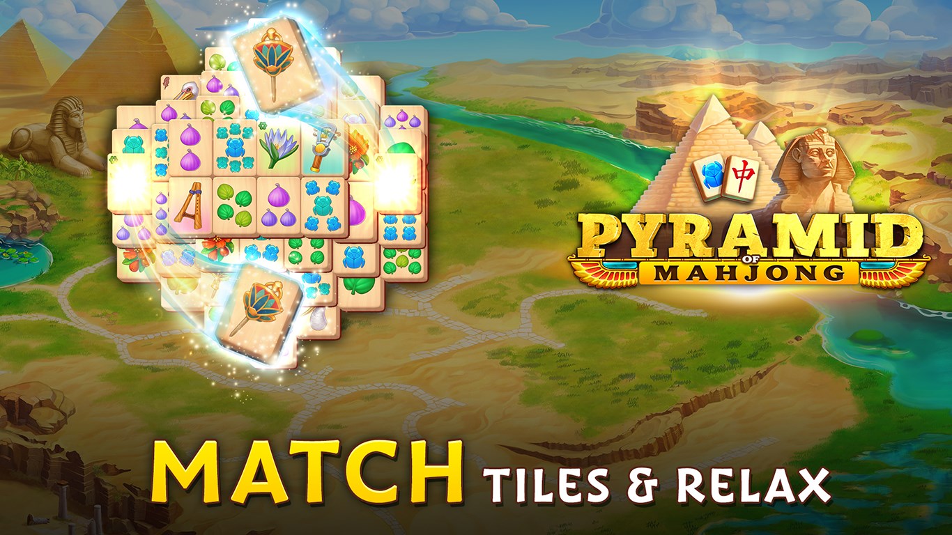 Pyramid of Mahjong: tile matching puzzle screenshot