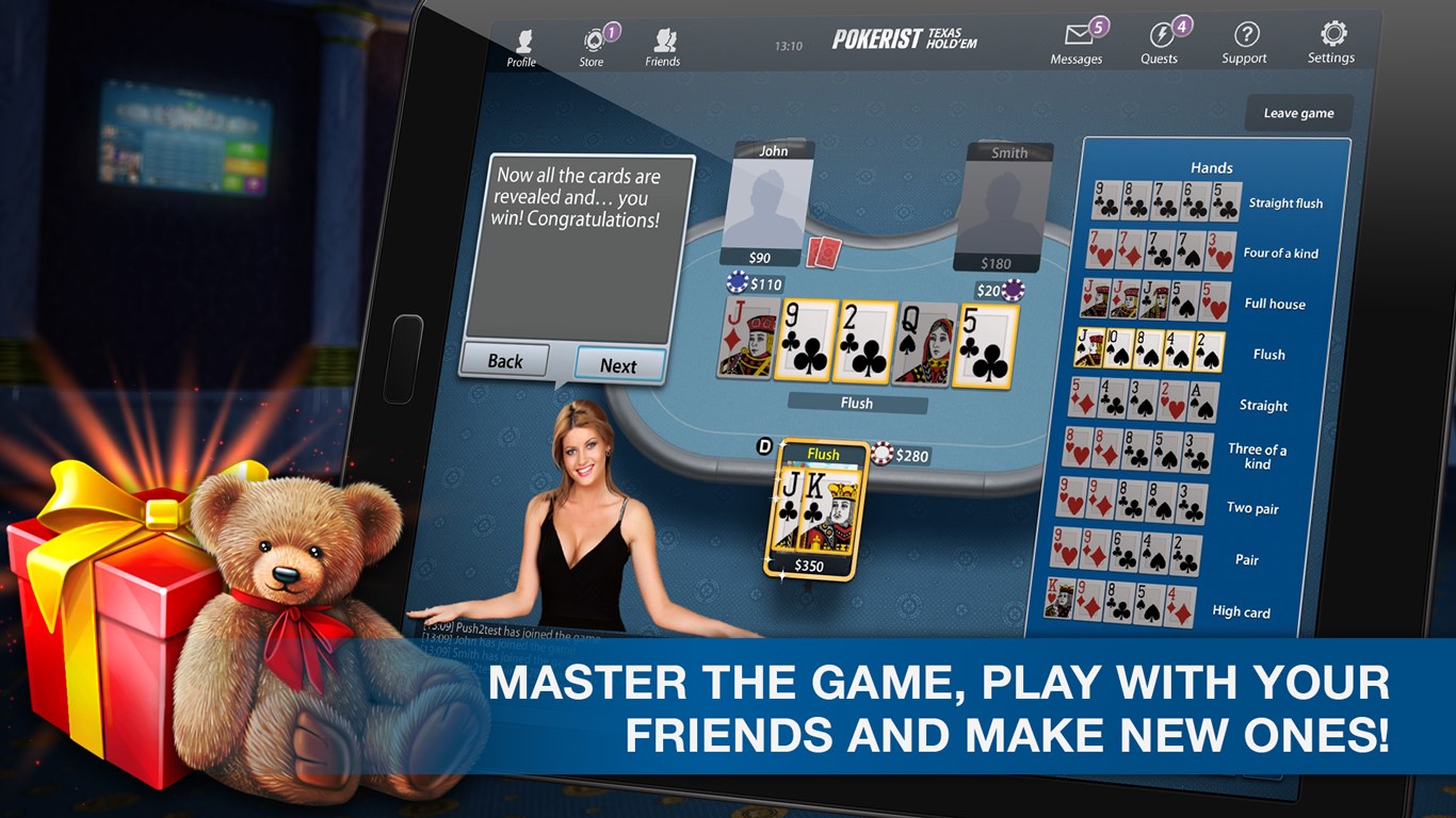 Pokerist Texas Poker screenshot
