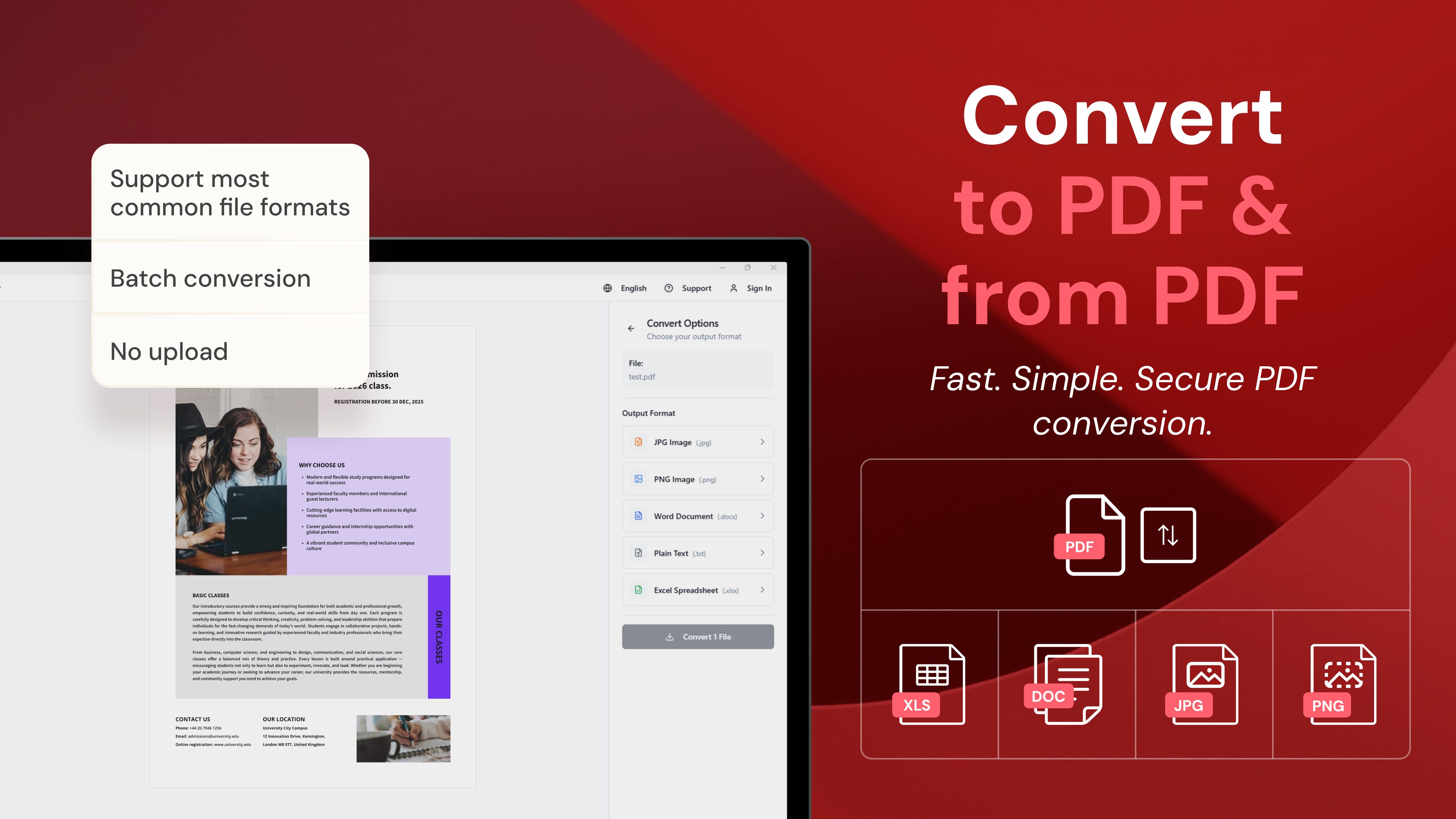 PDF Reader, Editor & Converter – PDFly screenshot