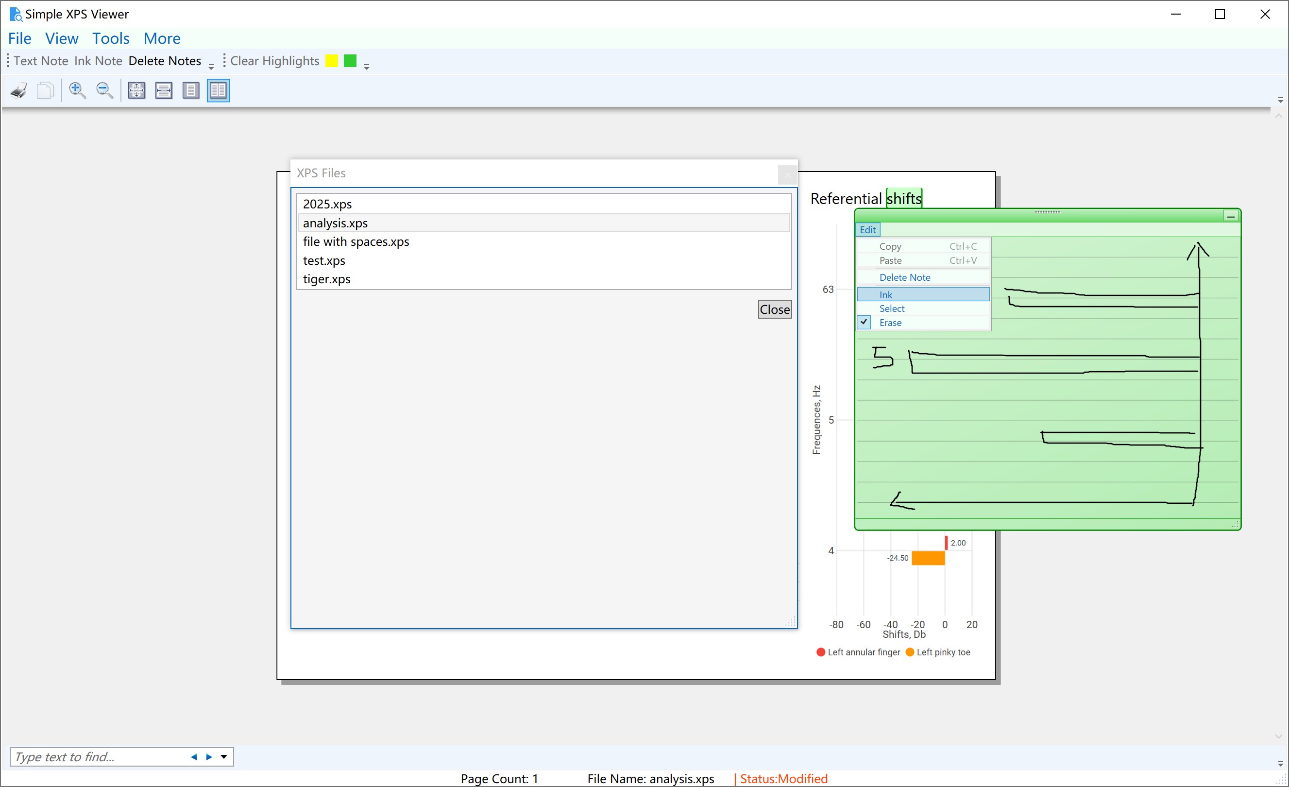 Simple XPS Viewer-XPS Read and Write screenshot