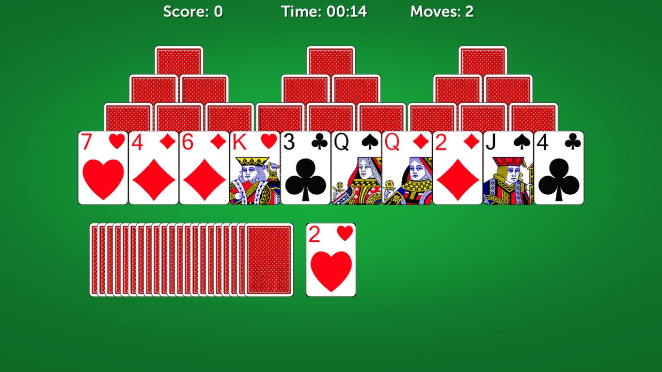 TriPeaks Solitaire Pro screenshot