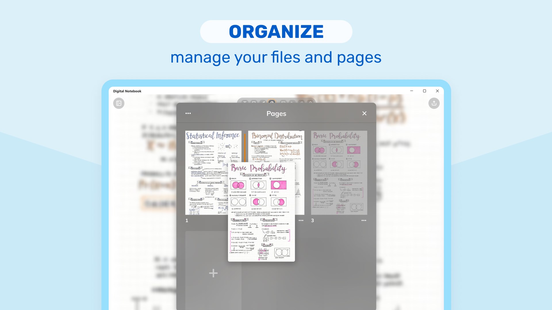Digital Notebook — Smart Pencil Notes & PDF editor screenshot