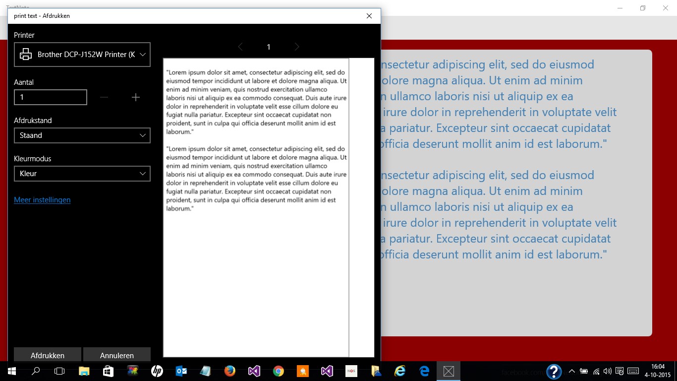 WordPad TextNote screenshot