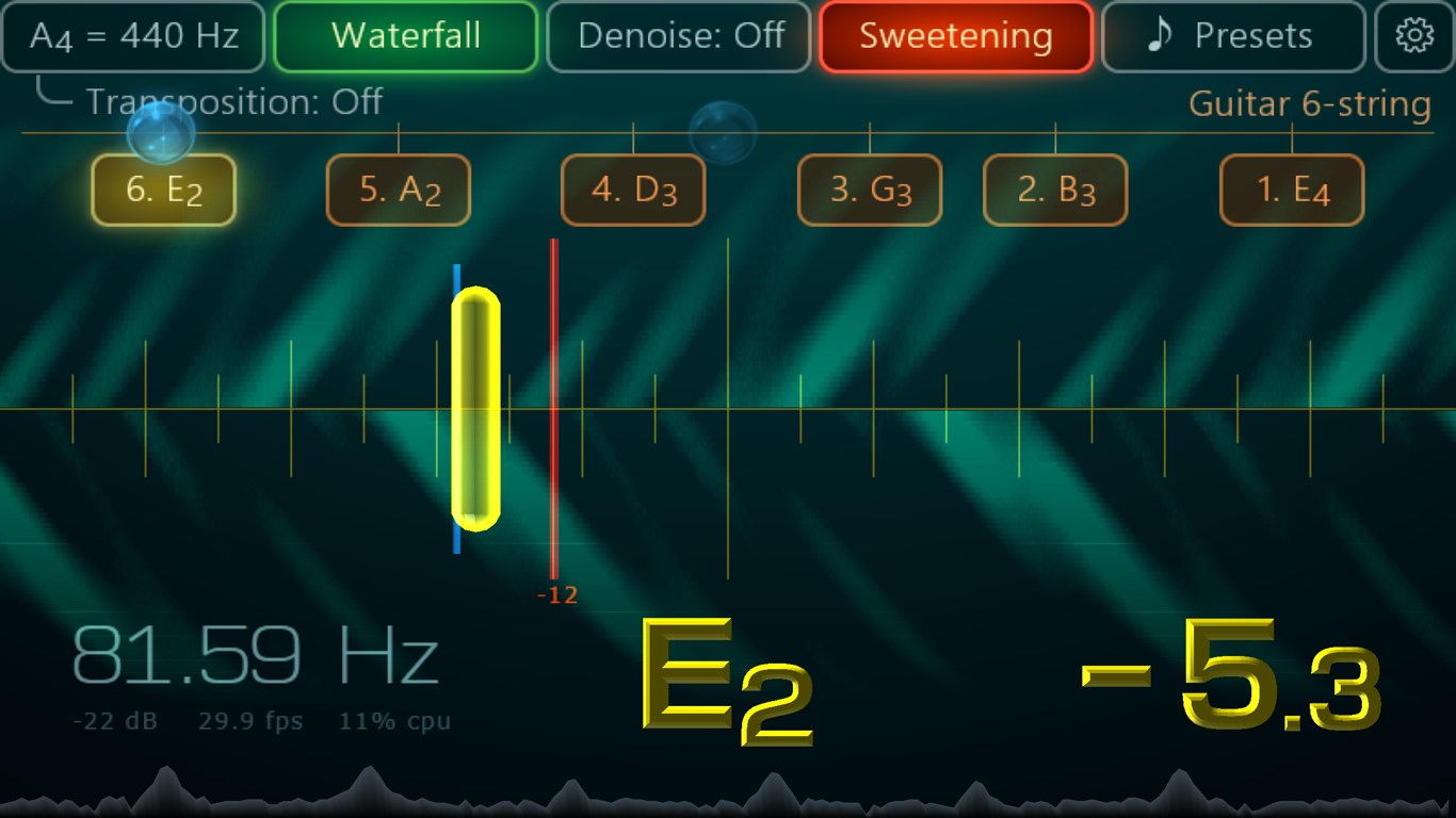Airyware Tuner screenshot