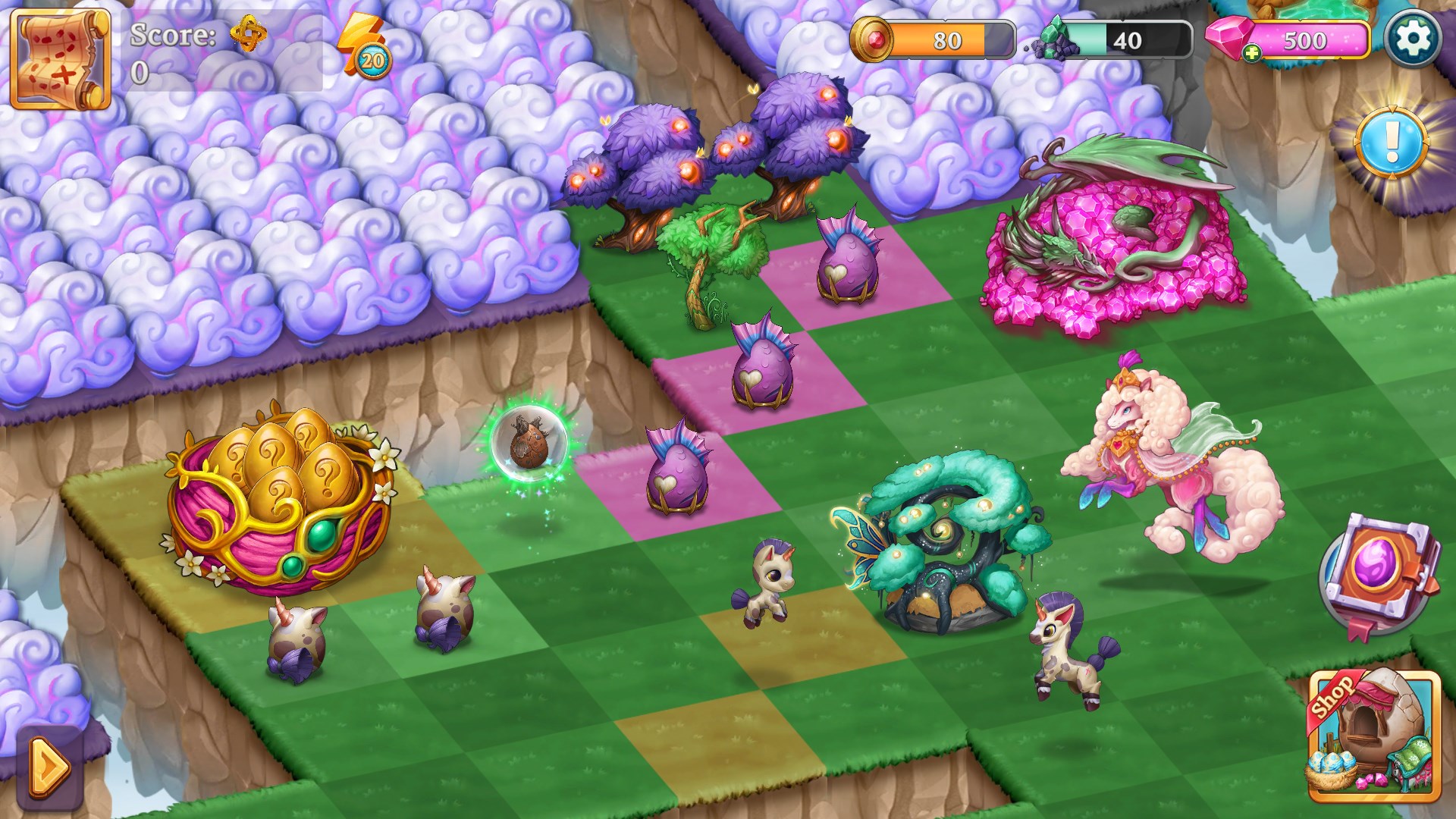 Merge Adventure: Magic Dragons screenshot