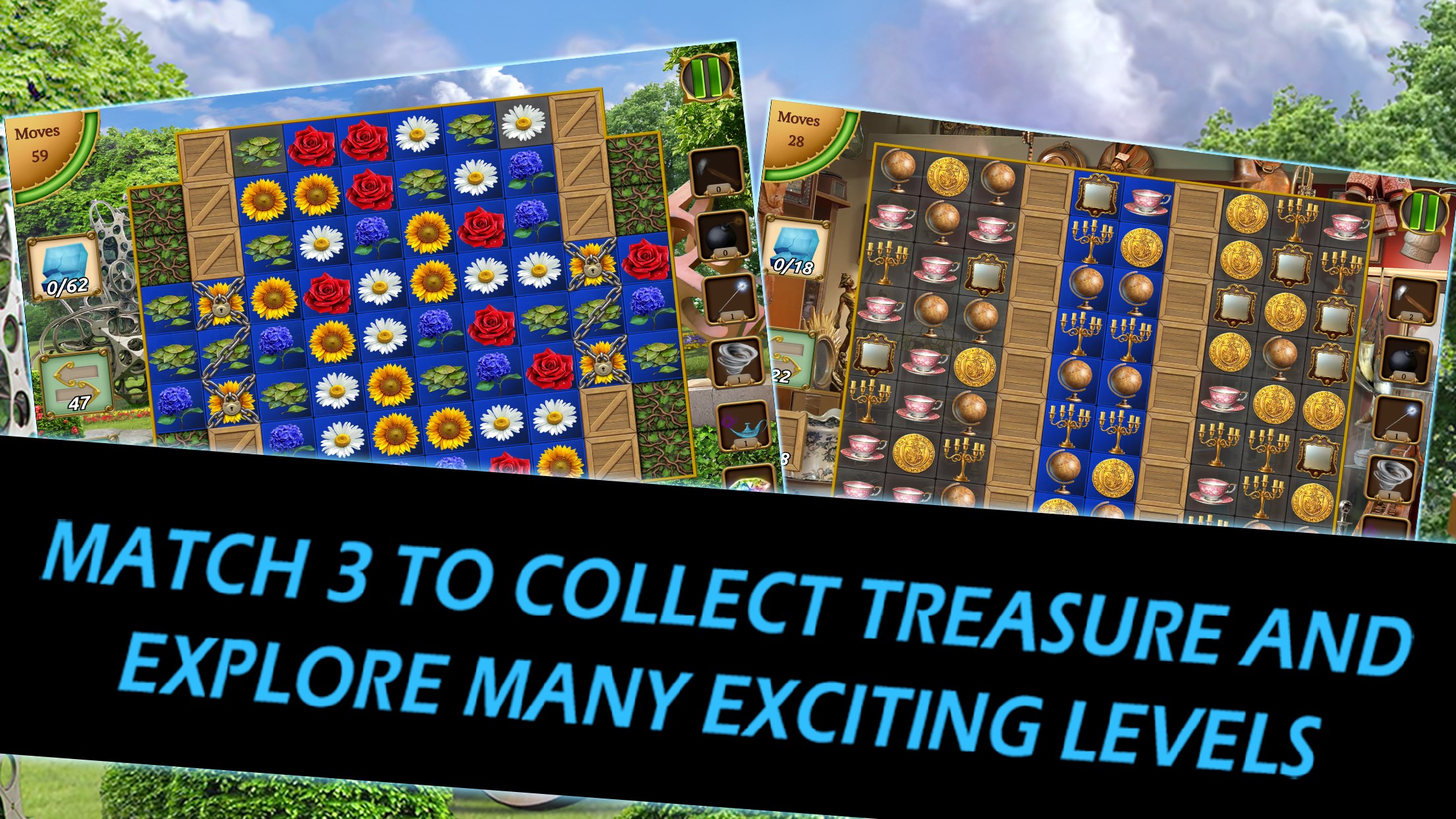 Mystery Society: Relic Match 3: Free Match 3 Games screenshot