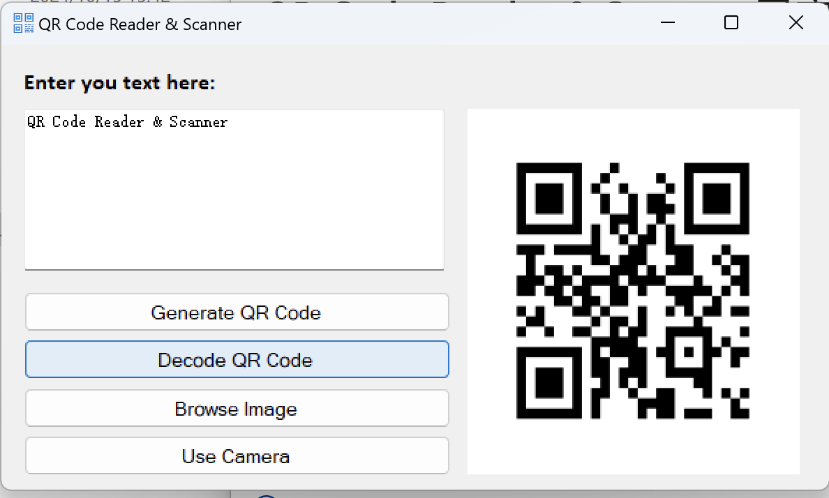 QR Code Reader & Scanner screenshot