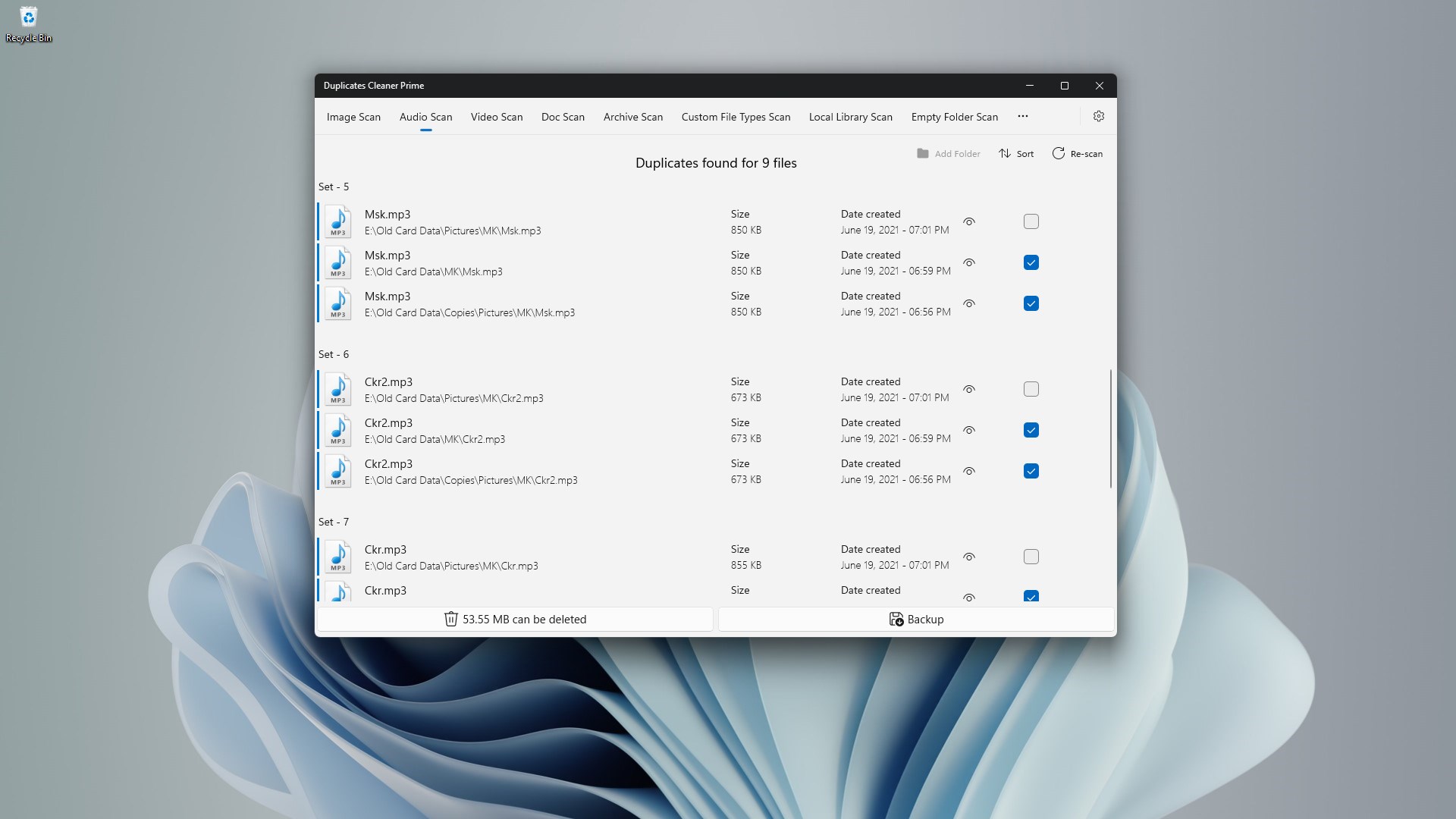 Duplicates Cleaner Prime screenshot