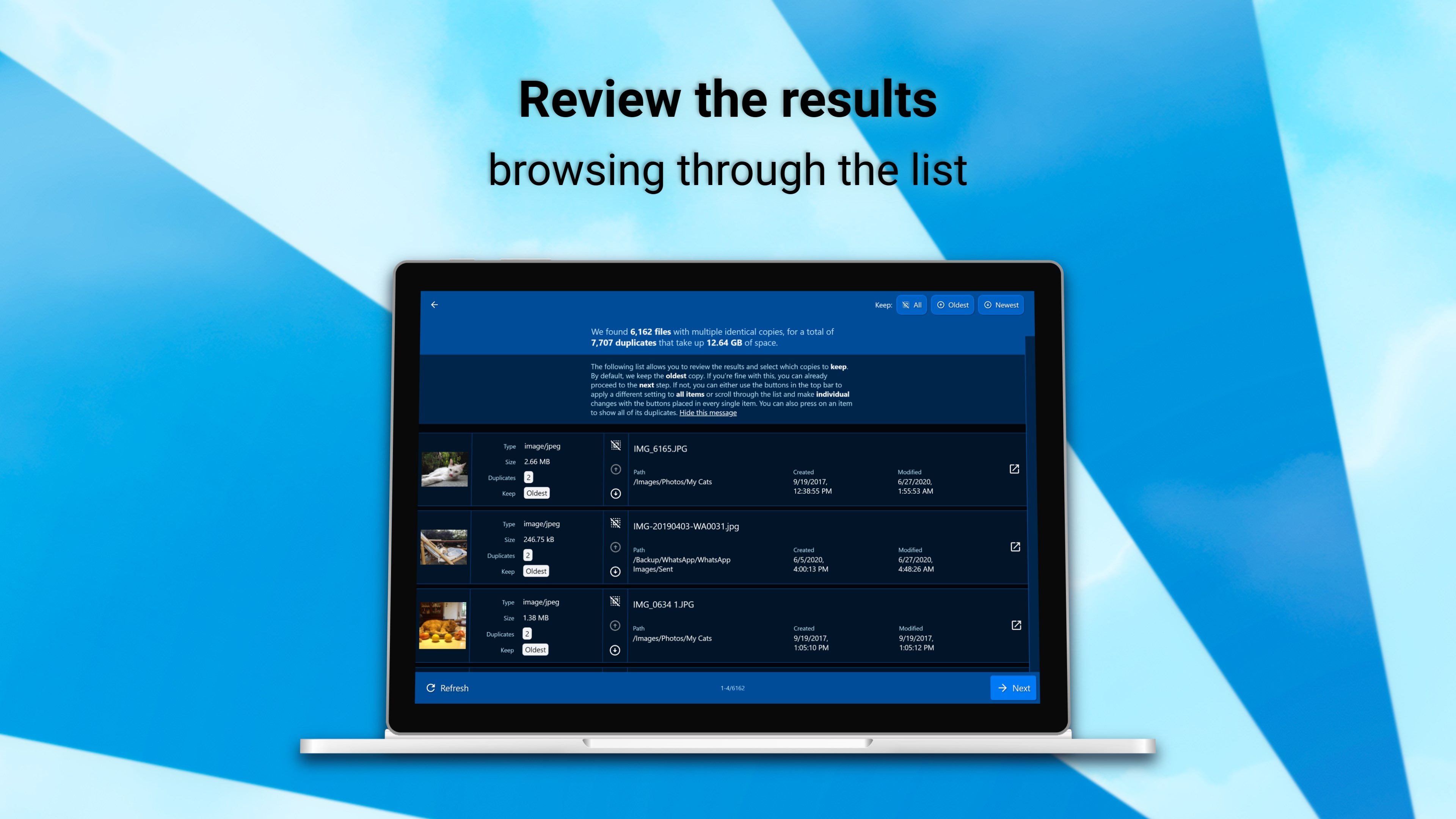 DeDuplicate - Cloud Cleaner screenshot