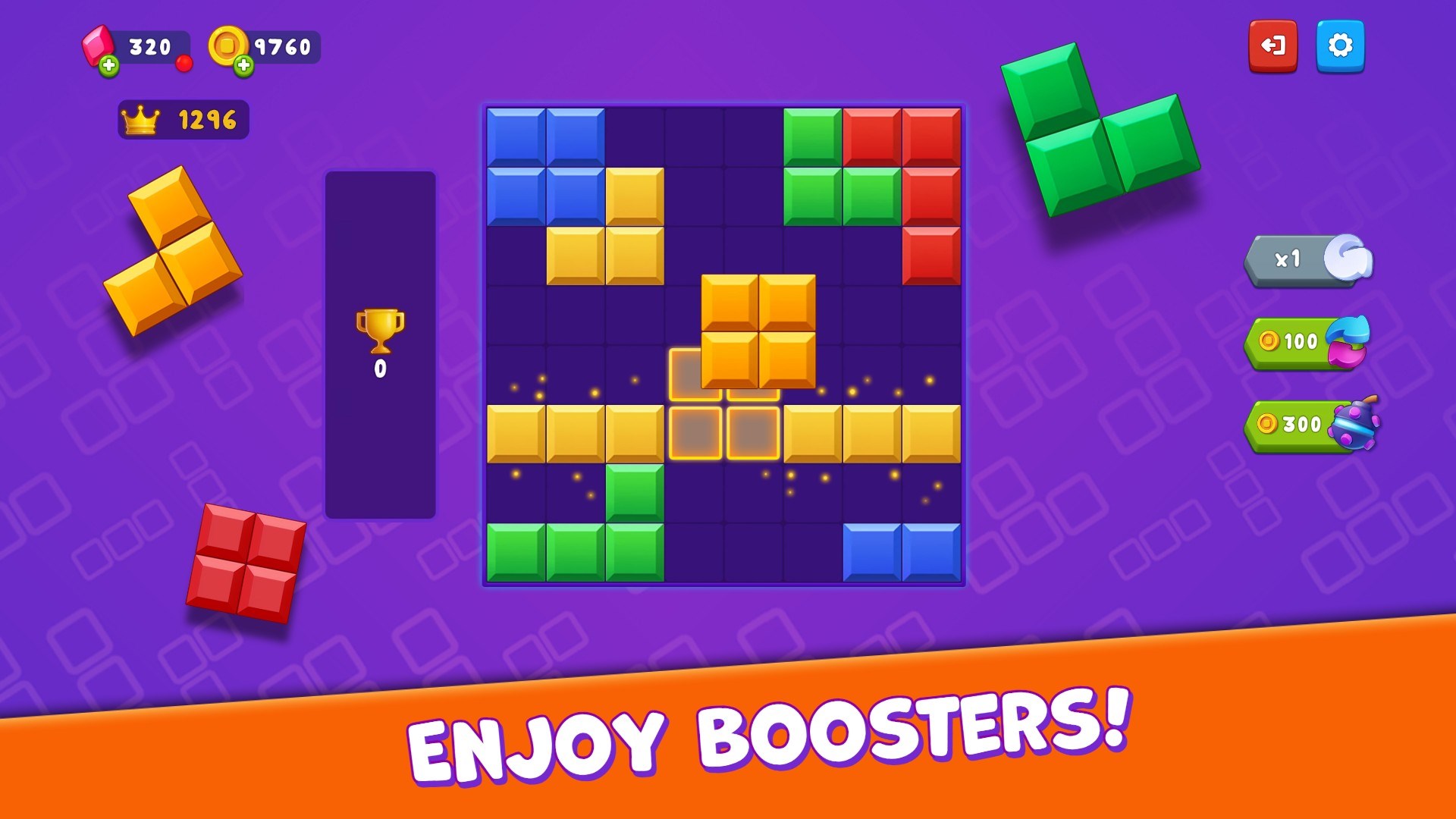 BlockBuster Puzzle screenshot