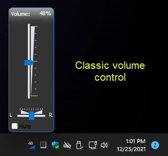 Volume² - advanced Windows volume control screenshot