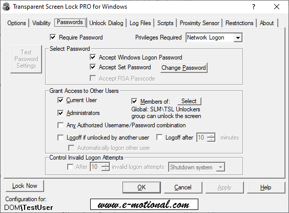 Transparent Screen Lock PRO screenshot