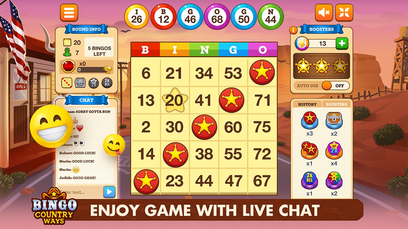 BINGO COUNTRY WAYS screenshot