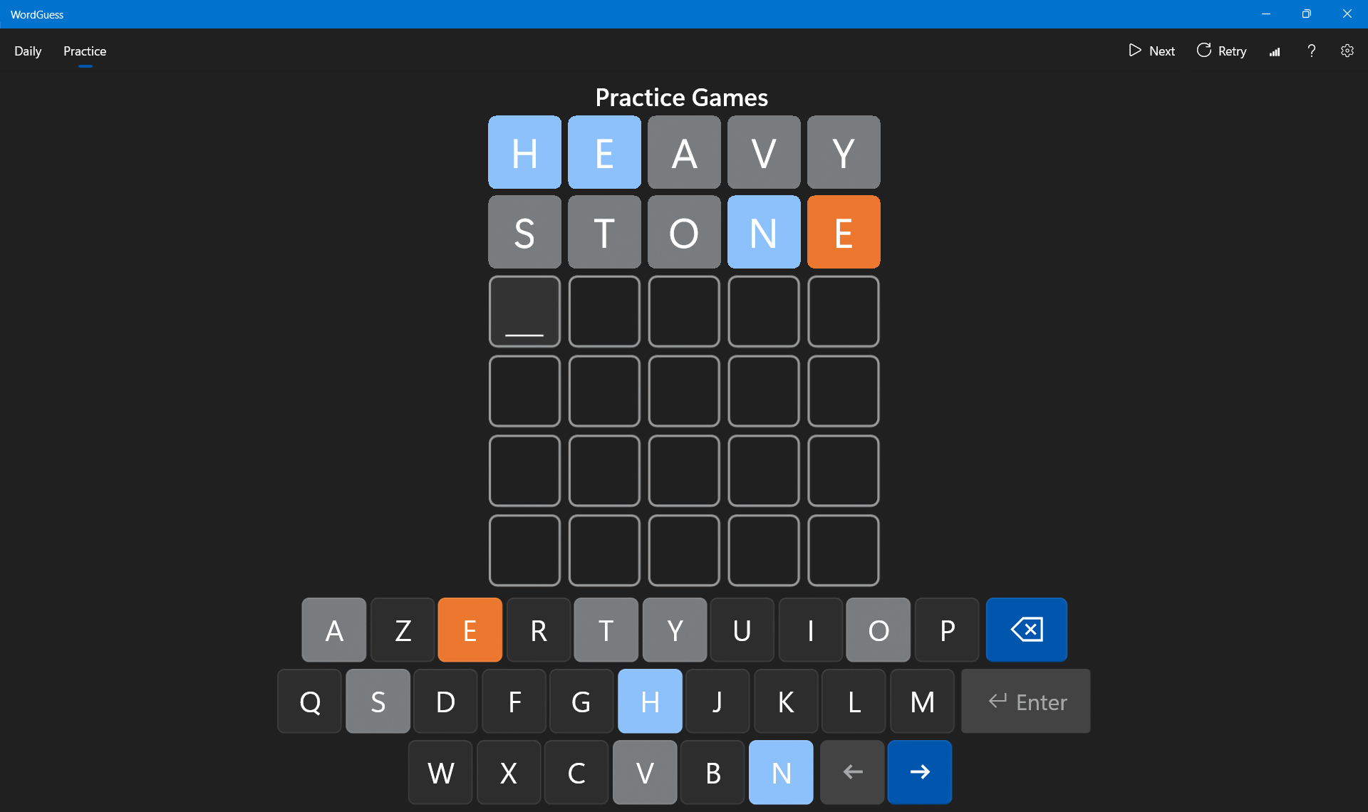 WordGuess screenshot