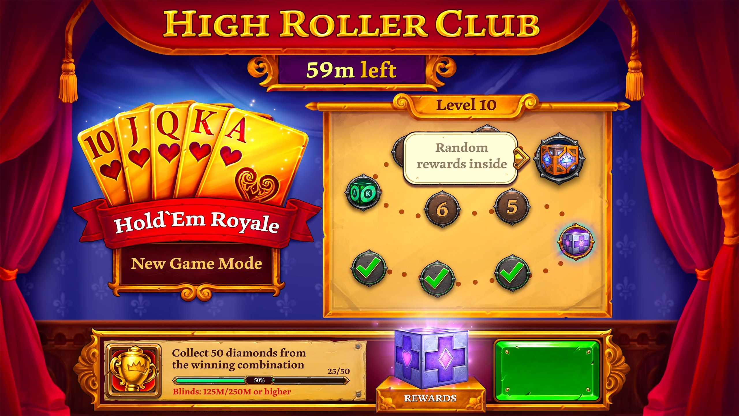 Scatter HoldEm Poker screenshot