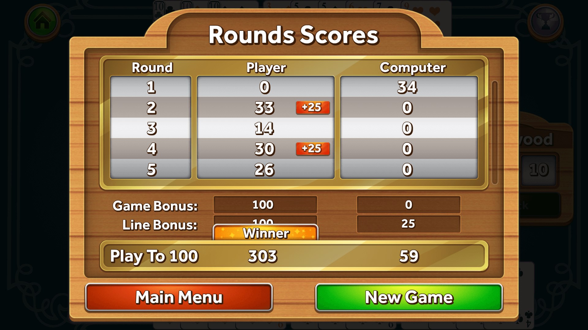 Gin Rummy Deluxe screenshot