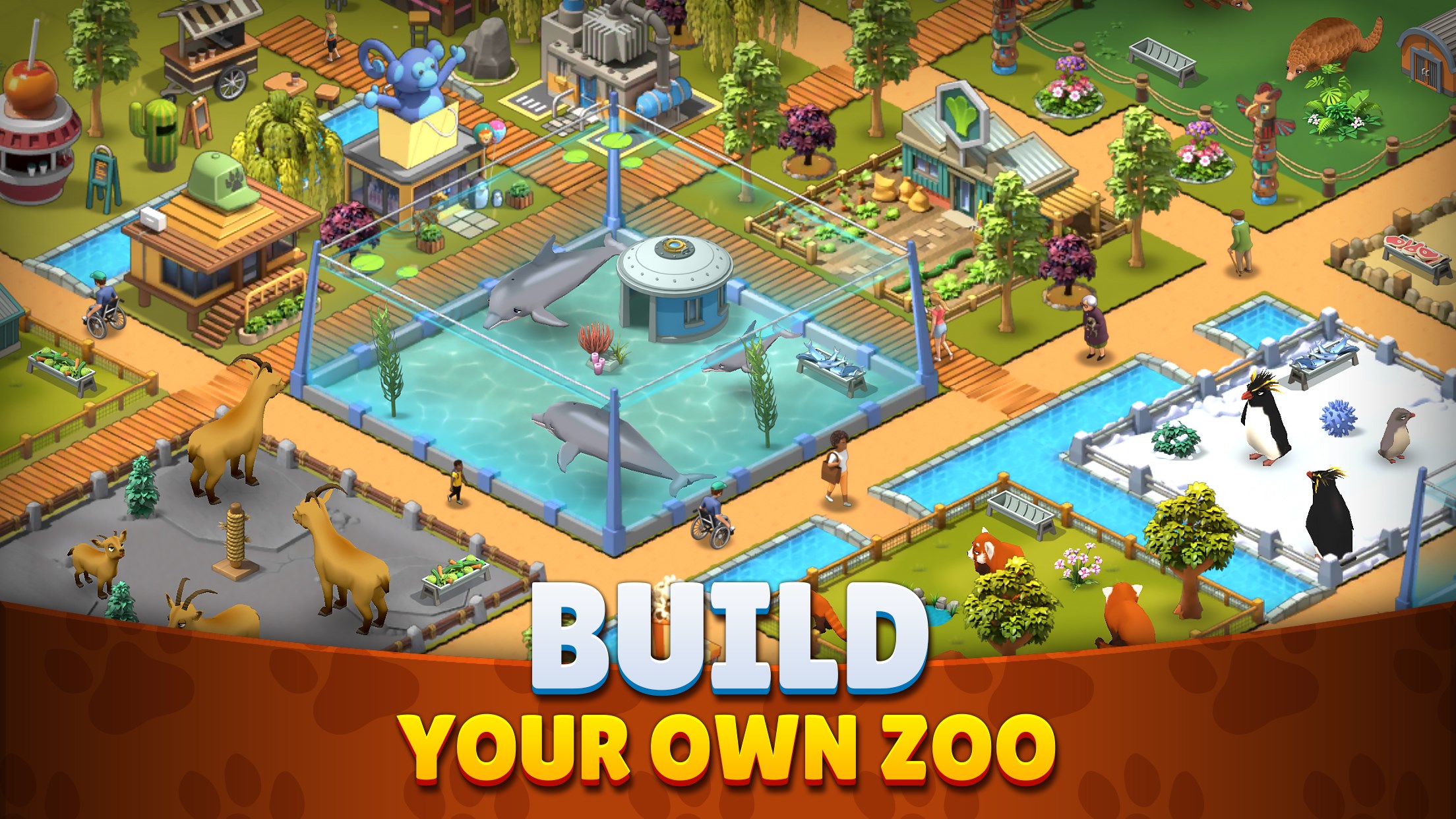 Zoo Island: Wild Family Park screenshot