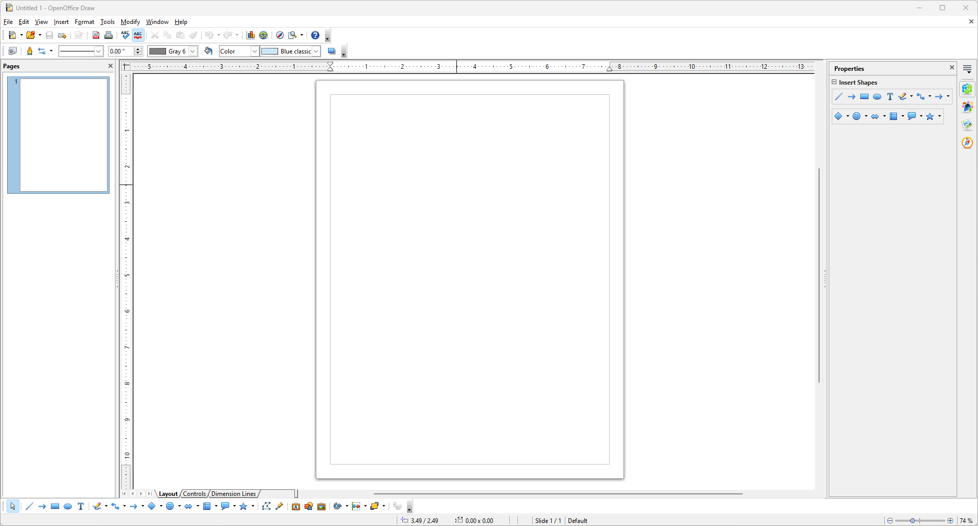 Apache OpenOffice screenshot