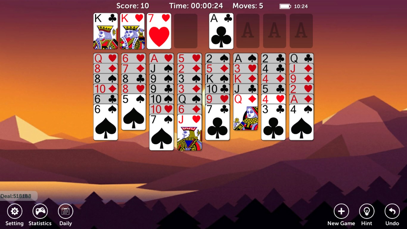 FreeCell Solitaire Pro!! screenshot