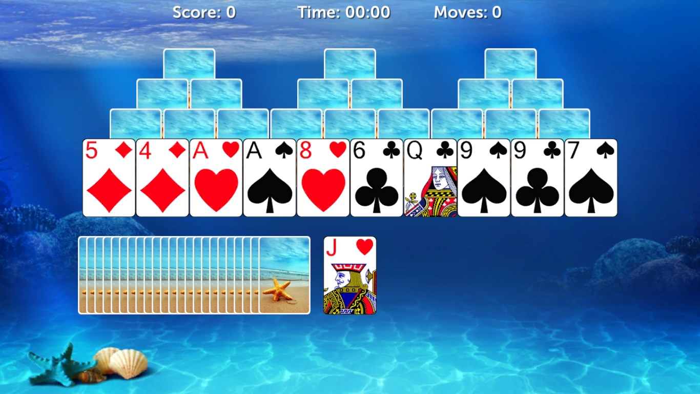 TriPeaks Solitaire Pro screenshot