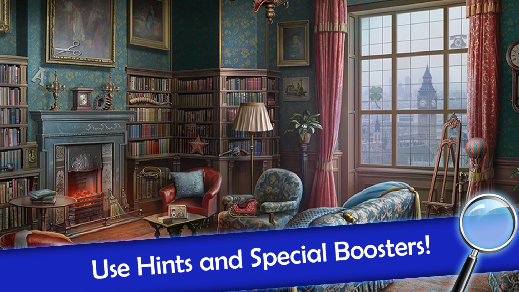 Hidden Objects: Mystery Society HD screenshot
