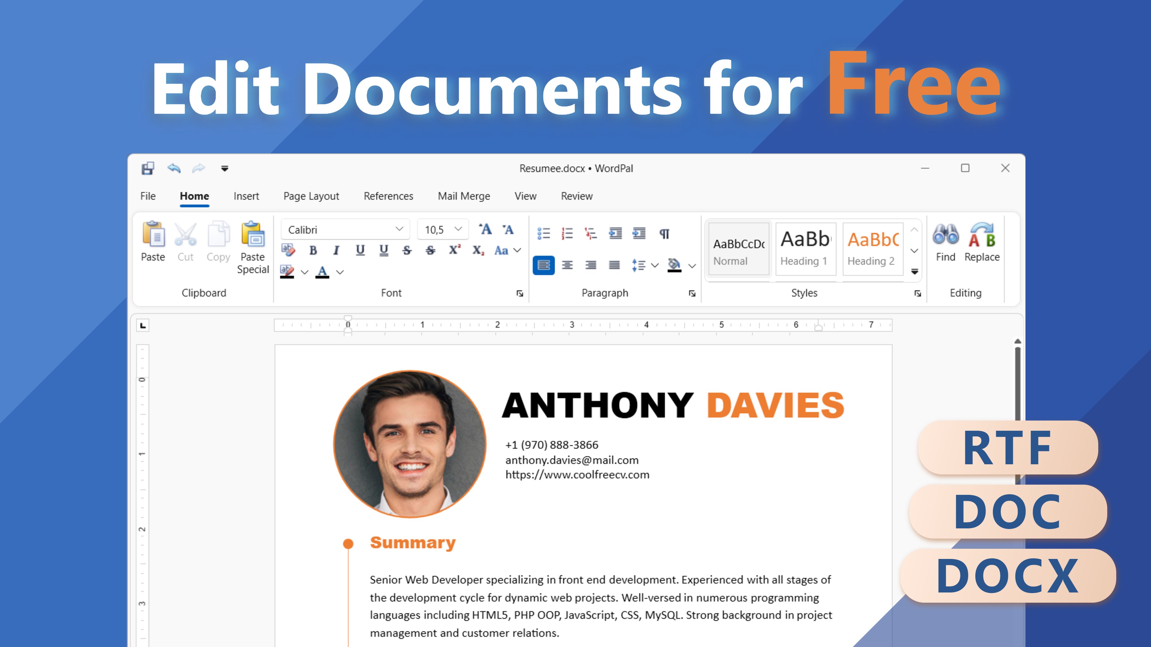 WordPal – Write & Format screenshot