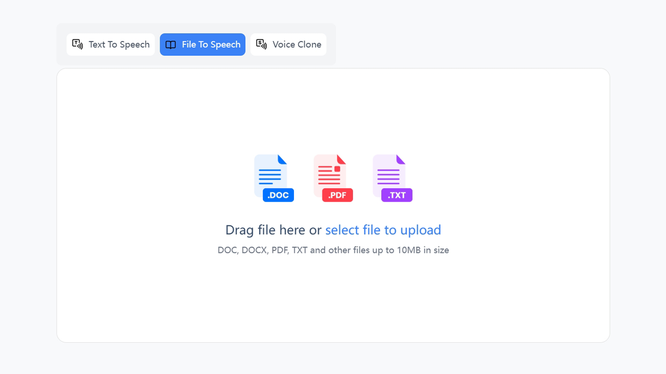 AI Voice Cloning screenshot
