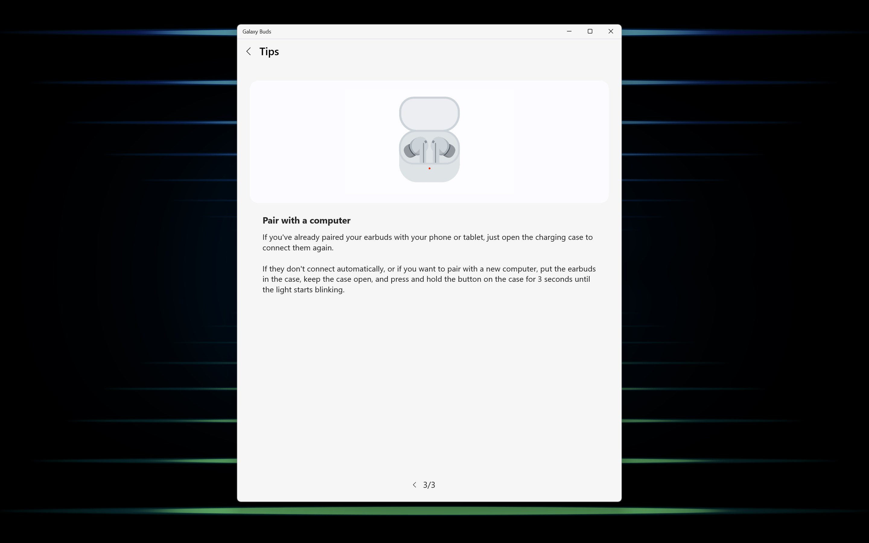 Galaxy Buds screenshot