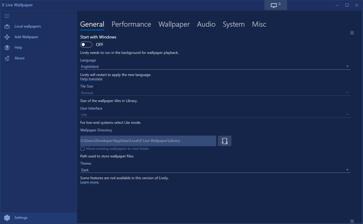 X Live Wallpaper screenshot
