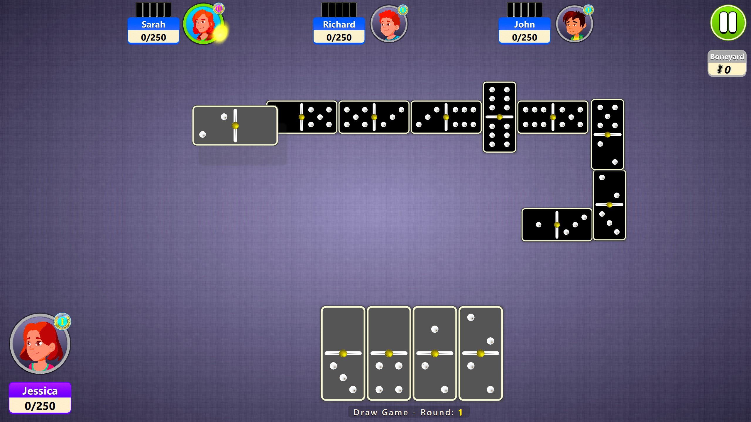 Dominoes Board Game screenshot