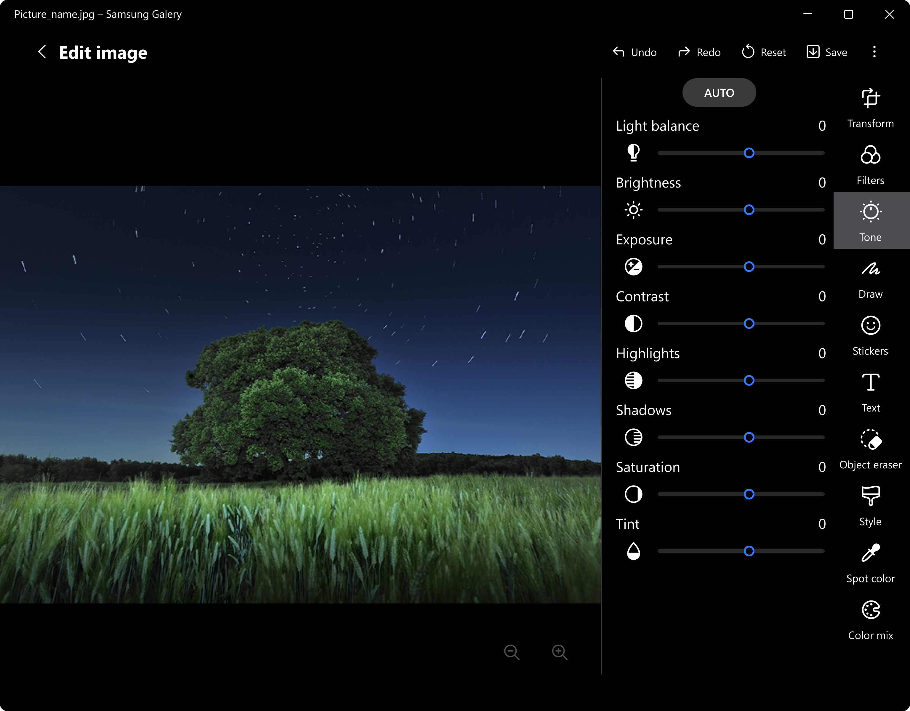 Samsung Gallery screenshot