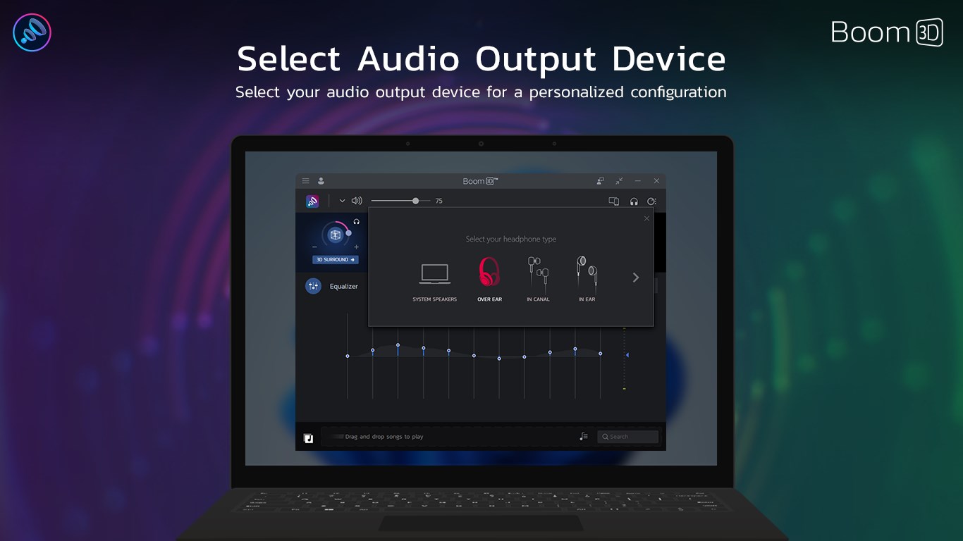 Boom 3D: Audio Enhancer, Equalizer & Bass screenshot