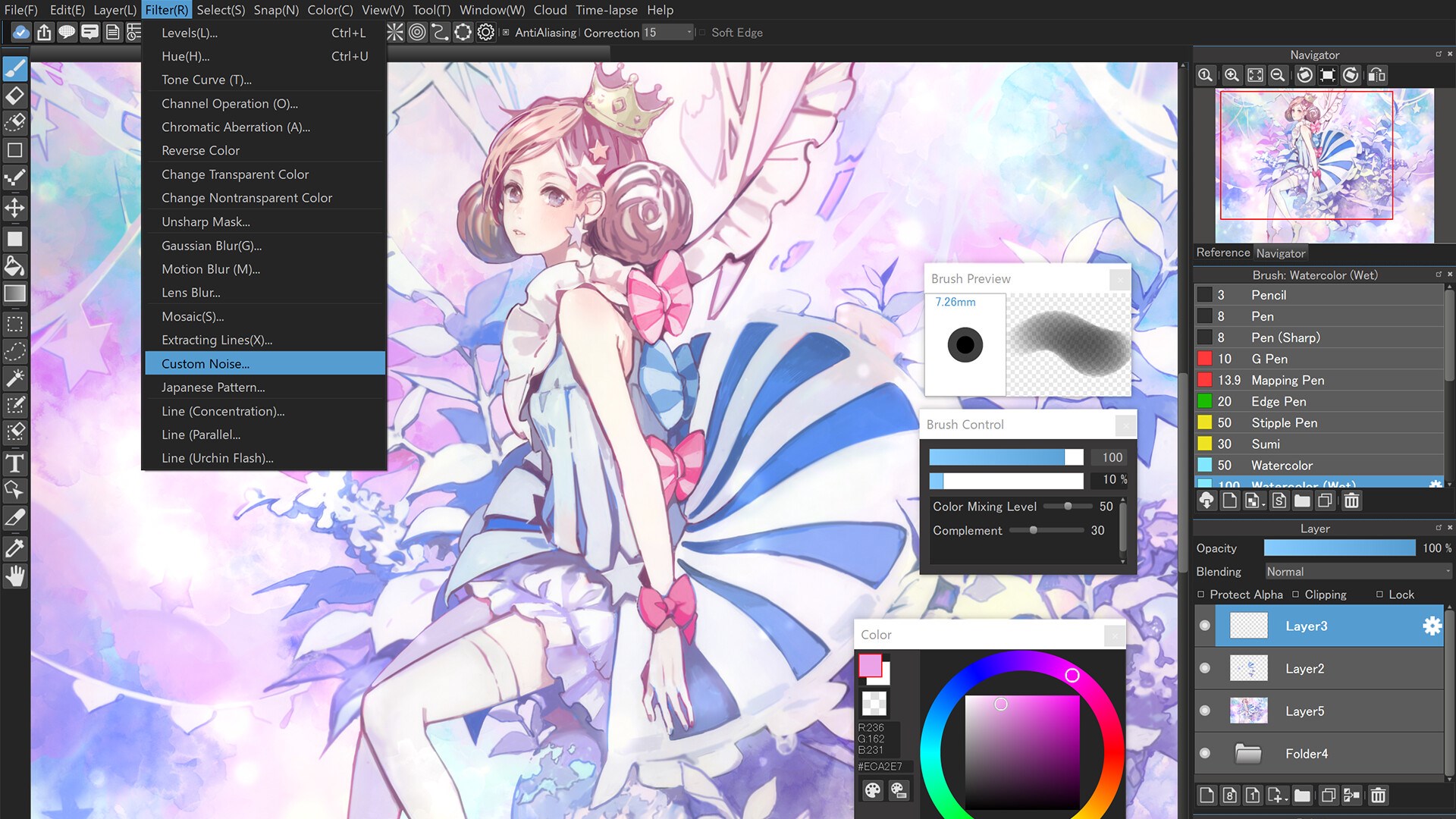 MediBang Paint for Desktop screenshot