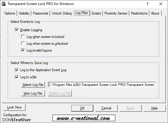 Transparent Screen Lock PRO screenshot