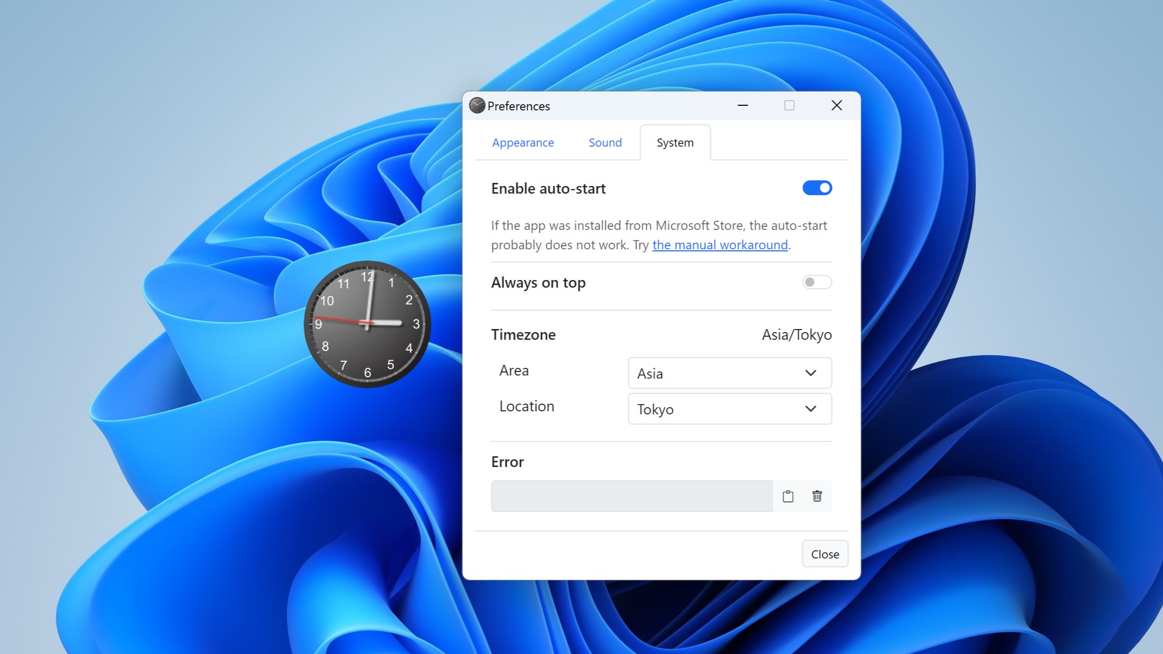 fGadget Clock Pro screenshot