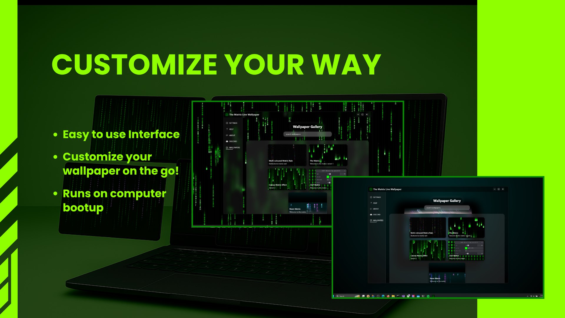 The Matrix Live Wallpaper screenshot