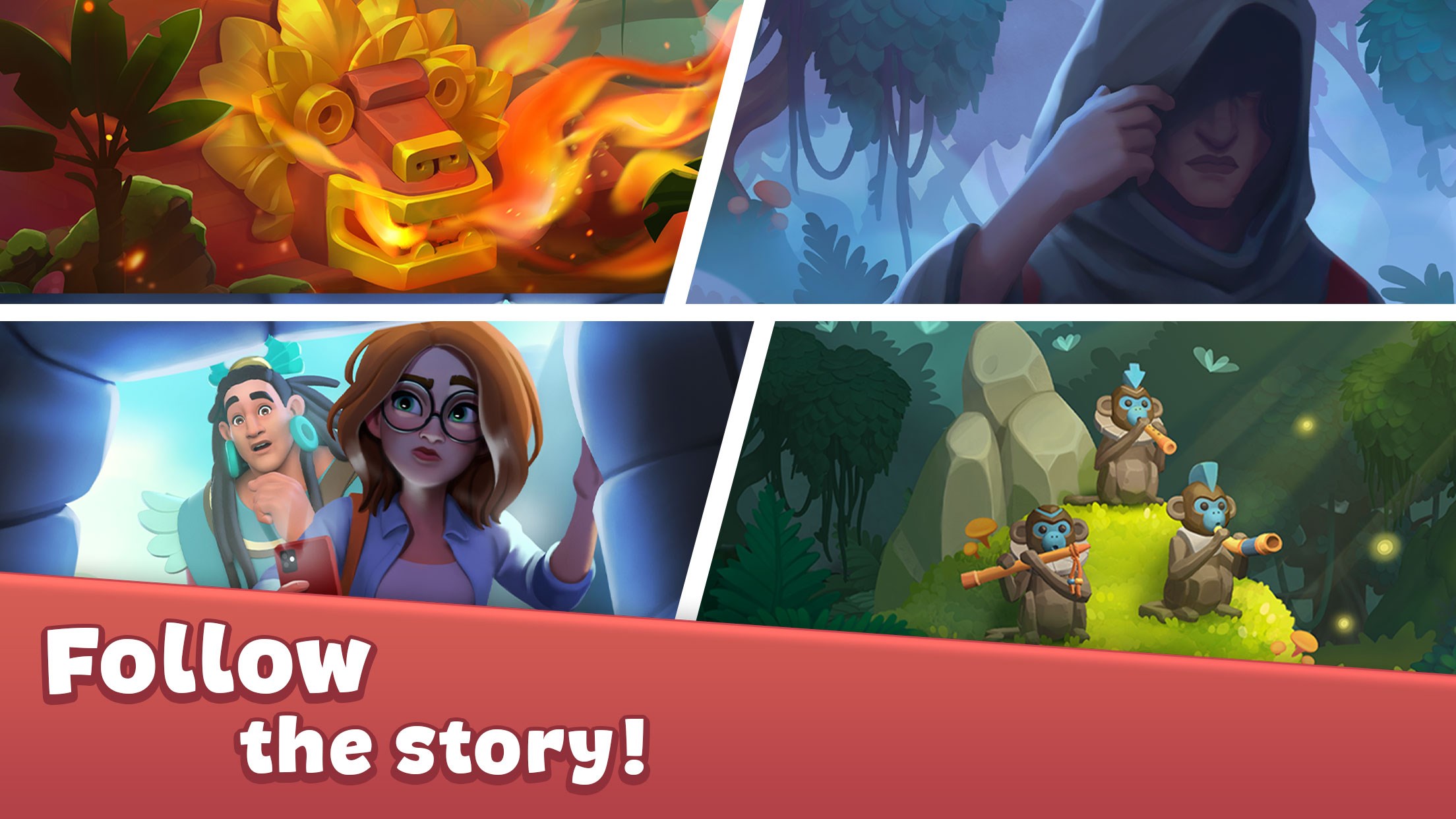 Cradle of Maya: Match 3 Adventure screenshot