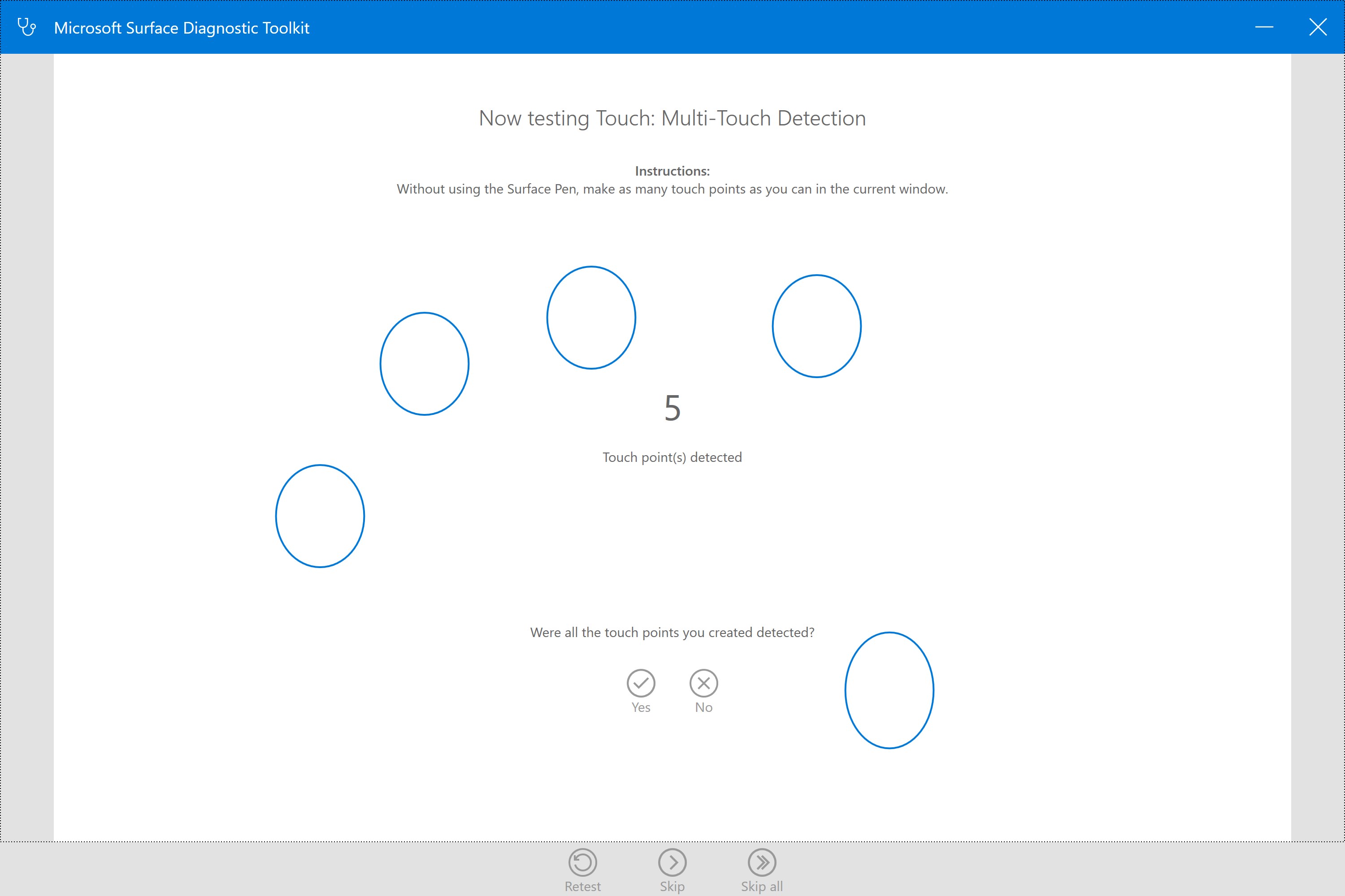 Surface Diagnostic Toolkit screenshot