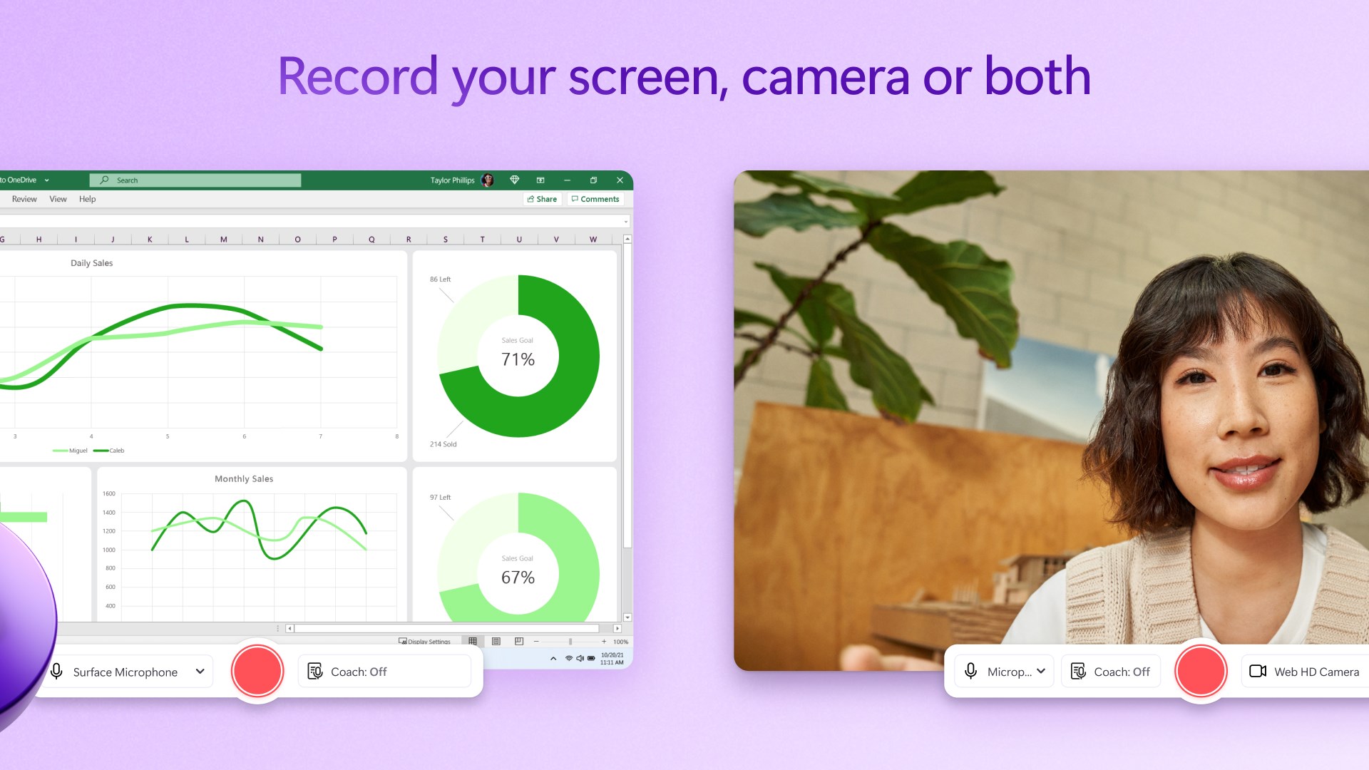 Microsoft Clipchamp screenshot