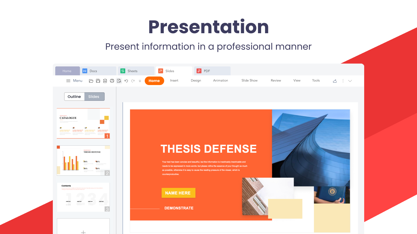 WPS Office Suite - PDF, Docs, Spreadsheet, Slide View & Edit screenshot