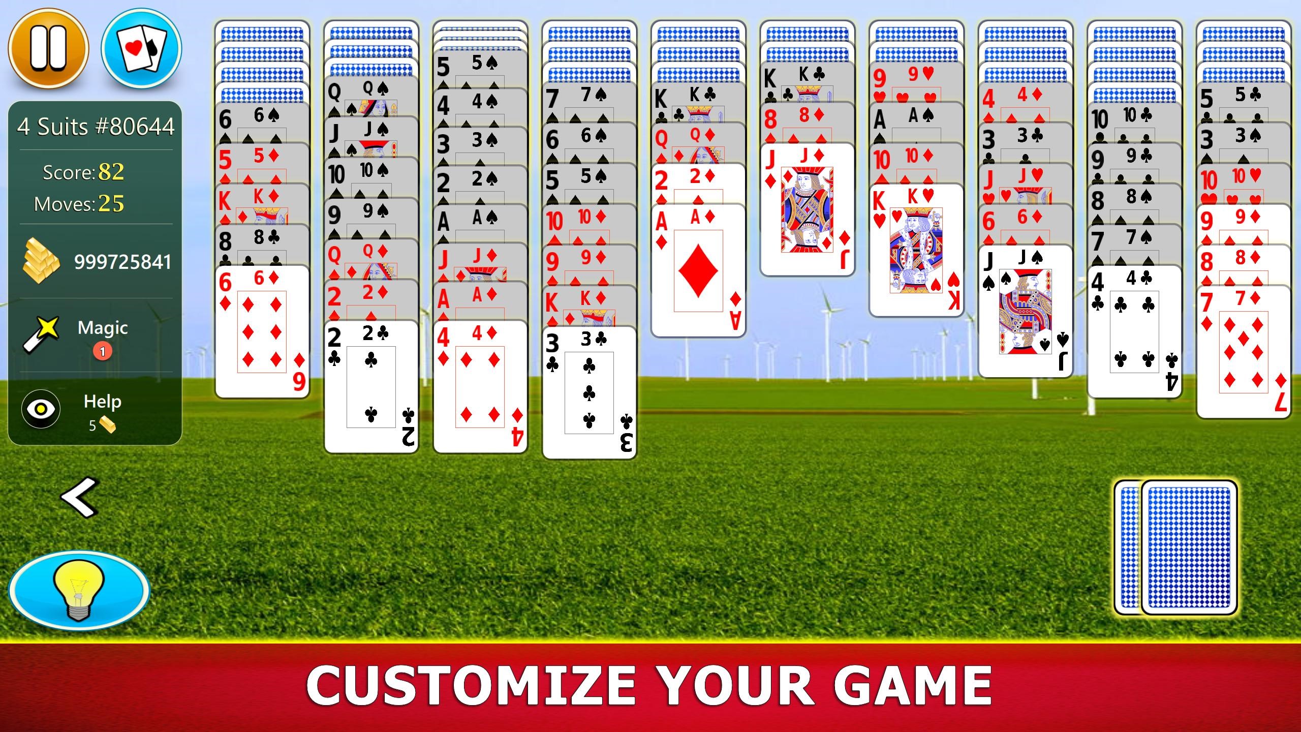 Spider Solitaire Mobile screenshot